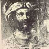 Il volume di Melchiorre mostra anche un dipinto secentesco, di autore ignoto, che ritrarrebbe Melo con volto barbuto e con in testa un turbante: se fosse vero si tratterebbe dell�unica raffigurazione del barese che si ribell� al dominio bizantino